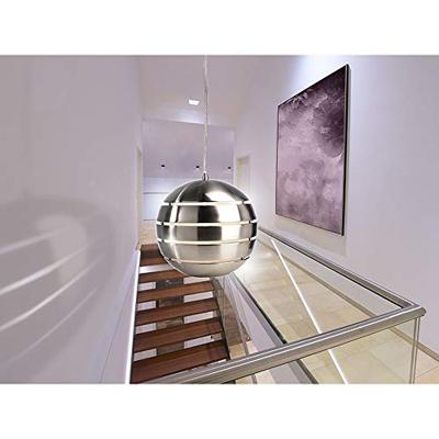 Deko Light Ankaa 280 342138 Hanglamp LED, Halogeen E27 40 W RVS