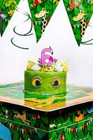 Jungle candle 8 pig - thumbnail