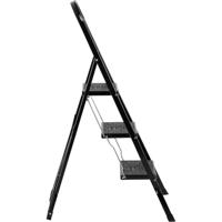 Escalo trapladder Color Step, 3 treden, zwart - thumbnail