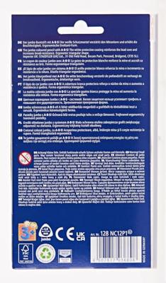 Staedtler Noris Jumbo kleurpotlood, etui van 10 + 2 gratis + slijper