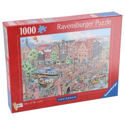 Ravensburger puzzel fleroux 1000 stukjes Amsterdam