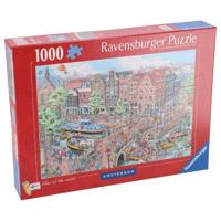 Ravensburger Legpuzzel fleroux amsterdam, 1000st. - thumbnail
