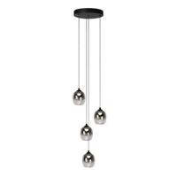 Lucide TAMINO - Hanglamp - Ø 36 cm - LED Dimb. - 4x5,2W 3000K - Zwart - thumbnail