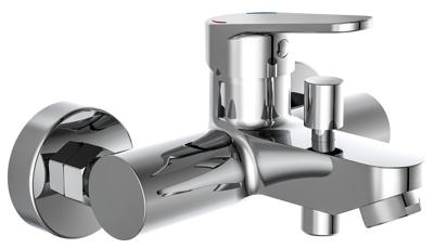 Schutte FUTURA DVGW ééngreepsmengkraan bad | chroom
 18030DVGW