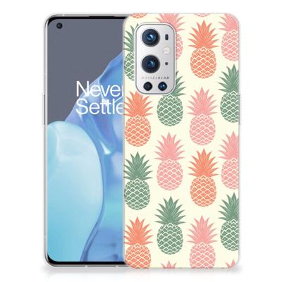OnePlus 9 Pro | Siliconen Case | Ananas