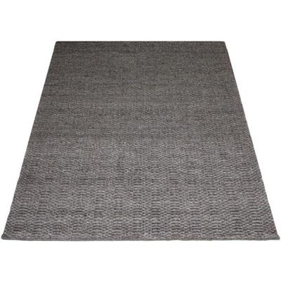 Scandinavisch Vloerkleed Donkergrijs Handgeweven Liam Scandinavisch Vloerkleed Donkergrijs Handgeweven Liam