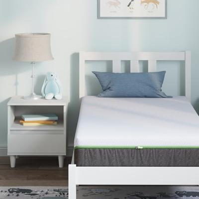 Matrassen Wit, Grijs 80 x 160 cm 100% polyester jacquard stof Matrassen Wit, Grijs 80 x 160 cm 100% polyester jacquard stof