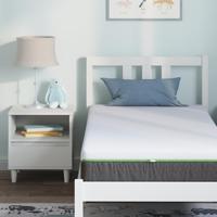 Matrassen Wit, Grijs 80 x 160 cm 100% polyester jacquard stof - thumbnail