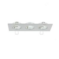 Luzern LED armatuur 3 voudig aluminium 876504 2700K - thumbnail