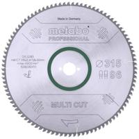 Metabo 628226000 Hardmetalen cirkelzaagblad multi cut HW/CT 315x30 96 FZ/T - thumbnail