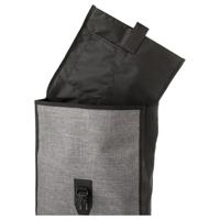 AGU Clean Enkele Fietstas/Rugzak Shelter Click&apos;nGo Large - Grijs - Waterdicht - thumbnail