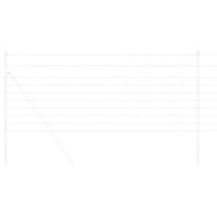 VidaXL Wilde hek warm verzinkt 1000 x 100 x 0.18 cm ijzer - thumbnail