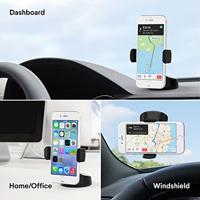 Kenu Airbase Pro iPhone suction auto houder - Black - thumbnail