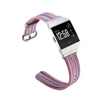 Fitbit Ionic TPU bandje - Fuschia / Zilver - thumbnail