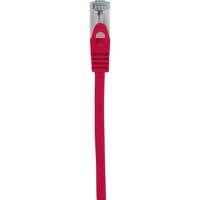 Renkforce RF-5043950 RJ45 Netwerkkabel, patchkabel CAT 6A S/FTP 15.00 m Rood Vlambestendig 1 stuk(s) - thumbnail