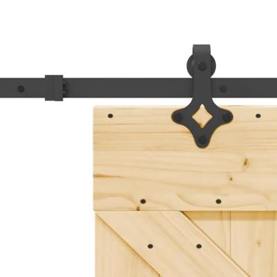 Schuifdeur met beslag 95x210 cm massief grenenhout