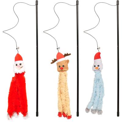 Kattenspeeltje Hengel Babbo Kerst 80 x 6 x 3 cm Flamingo Multicolor