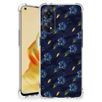 Doorzichtige Silicone Hoesje voor OPPO Reno8 T 4G Voetbal - thumbnail