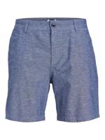 Jack & Jones Jpstace Jjsummer Linen Blend Short Sn 12248627 Korte Broeken Faded Denim Melange - thumbnail