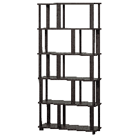 WOOOD Wandkast 'Riss' Eikenhout, 186 x 90cm - thumbnail