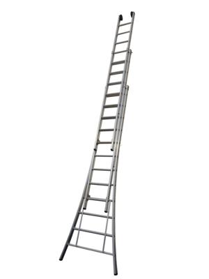 Little jumbo Opsteekladder SuperPRO geanodiseerd uitgebogen bomen - 1250600314