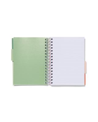 HEMA Collegeblok 4-in-1 Gelinieerd Orang-oetan A5