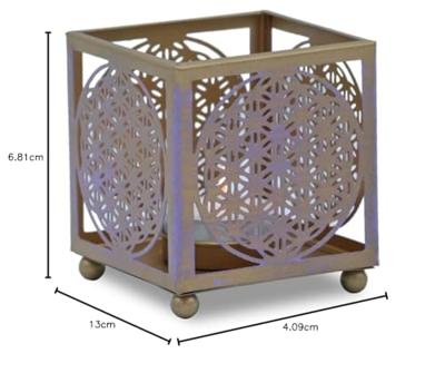 Sfeerlicht Bloem des Levens (8 x 8 cm)