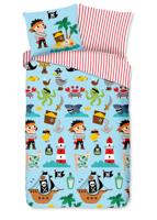 Good Morning Kinderdekbedovertrek "piraten/ zee thema" - Multi - (140x200/220 cm) - Katoen - thumbnail