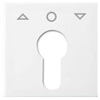 Busch-Jaeger 2557 PZ-914-101 Sleutelschakelaar, Sleuteltoets Afdekking Busch-balance SI Alpine-wit 1 stuk(s) - thumbnail