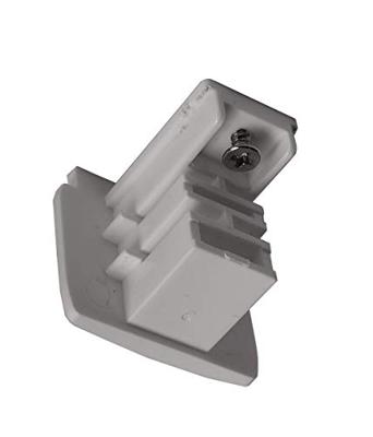 Deko Light 710067 D Line Endkappe 230V-railsysteemcomponenten Stroomrail 3-fasig Grijs Deko Light 710067 D Line Endkappe 230V-railsysteemcomponenten Stroomrail 3-fasig Grijs