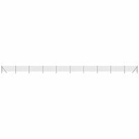 Draadgaashek 0,8x25 m gegalvaniseerd staal antracietkleur - thumbnail