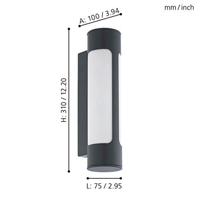 Eglo Led buitenlampTonego - 97119 - thumbnail