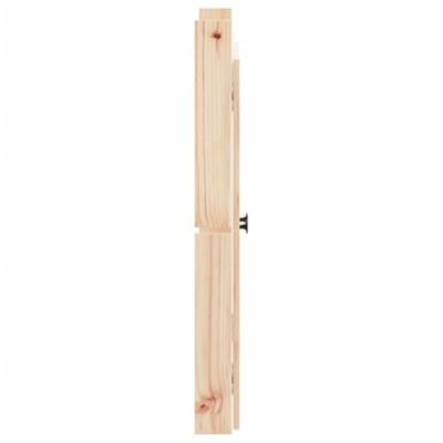 VidaXL Kastdeurtjes voor buitenkeuken 2 st 50x9x82 cm grenenhout