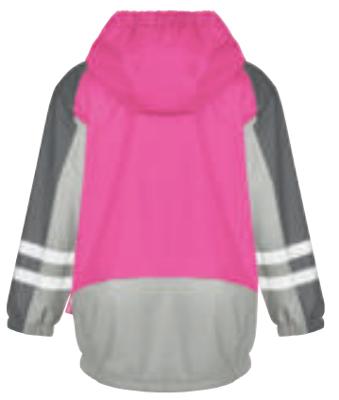Playshoes regenjas 3-in-1 Fuchsia-140