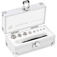 Kern 354026 Gewichtenset 354-026, OIML-klasse M2, nominale waarde 1 g - 50 g, knop, roestvrij staal fijngedraaid, in aluminium etui - thumbnail