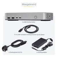 StarTech.com USB4 Docking Station, USB-C 40Gbps, Dual HDMI Video, Tot 2x 4K 60Hz, Multi-Monitor Dock, 6x USB, 2.5GbE, 100W PD - thumbnail