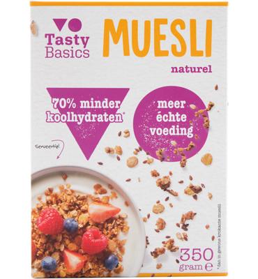 TastyBasics Low Carb High Protein Granola Naturel bij Jumbo