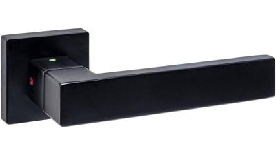Intersteel Cunera deurkruk met blokkermechanisme Prolock op vierkant rozet - RVS Intersteel Cunera deurkruk met blokkermechanisme Prolock op vierkant rozet - RVS