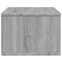 VidaXL Printerkastje 40x32x22,5 cm bewerkt hout grijs sonoma eiken - thumbnail