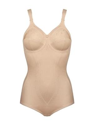 Body Doreen - Corselet - Cotton 01 BS - Klassieke corrigerende body - Spaghetti bandjes - Correctie shapewear
