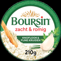 Boursin Zacht & Romig Knoflook en Fijne Kruiden 210 g bij Jumbo - thumbnail