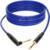 Klotz KIKKG6.0PRBL instrumentkabel TS 6.3mm jack recht-haaks blauw 6m