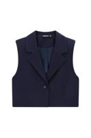 Like Flo winter gilet meisjes - navy blauw - Demi - thumbnail