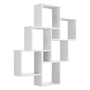 Wandrek Laurio - mat wit - 94,5x81,5x16 cm - Leen Bakker