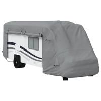 VidaXL Camperhoezen 660x235x275 cm vliesvlies grijs - thumbnail