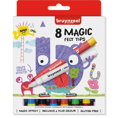 Bruynzeel Magische Viltstiften 8 stuks
