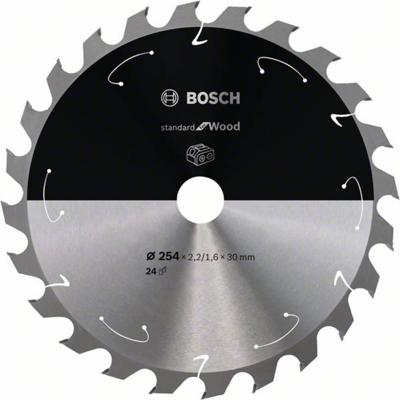 Bosch Accessories 2608837733 2608837733 Hardmetaal-cirkelzaagblad 254 x 30 mm Aantal tanden: 24 1 stuk(s)