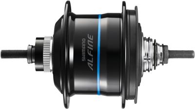 SHIMANO versnellingsnaaf "alfine di2 sg-s705" shim.igh alfine 11sp 32h di2 disc cl bl.