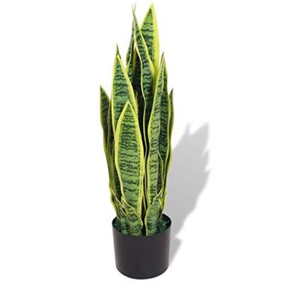 VidaXL Kunst sanseveria plant met pot 65 cm groen