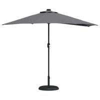 Tuinparasol Antraciet 294 x 150 x 224 cm Stof - thumbnail